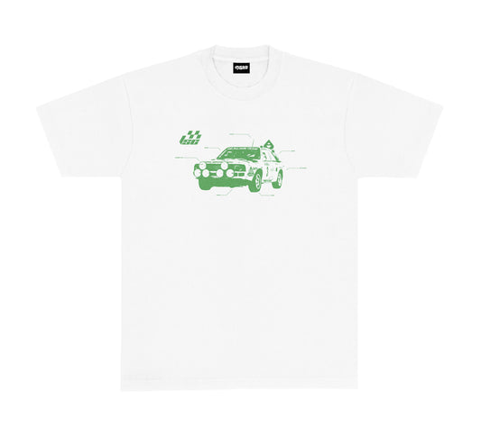 Tee shirt blanc Audi Quattro - LSC